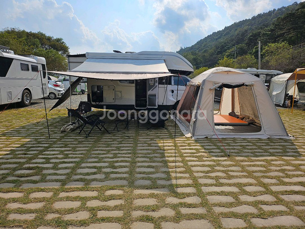 현대포레스트캠핑카 풀옵션 전기부자--6