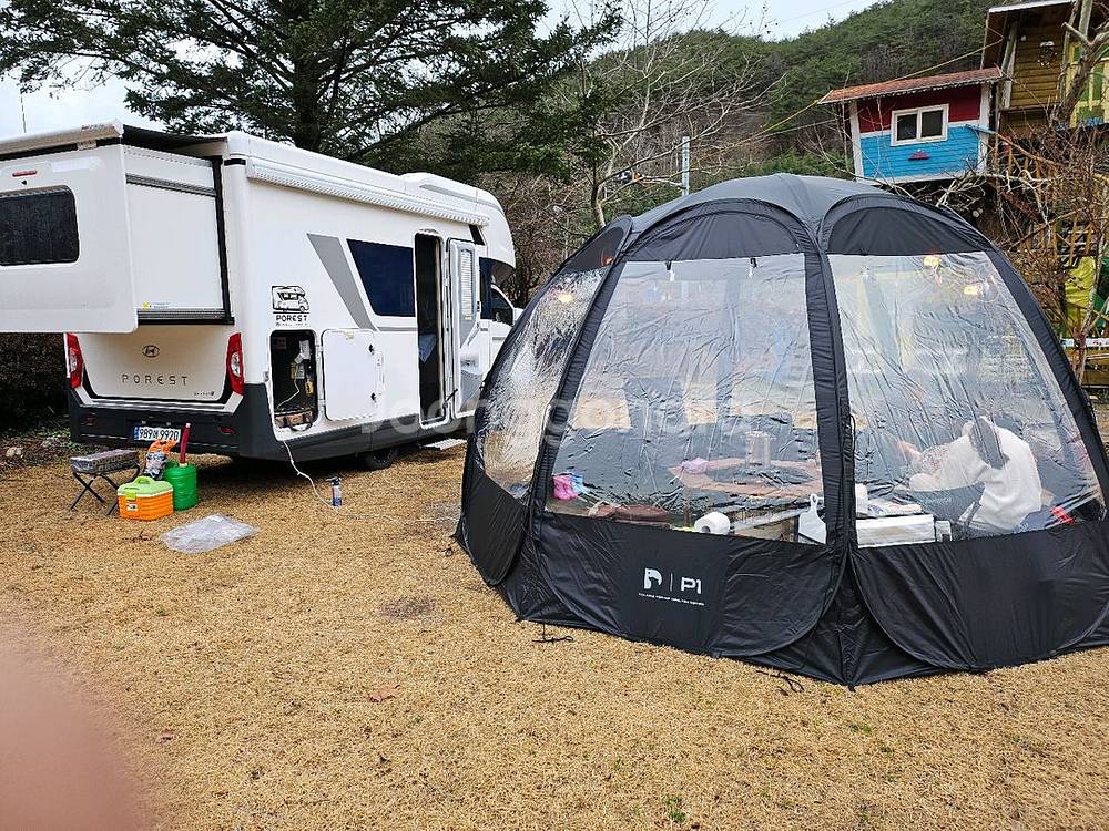 현대포레스트캠핑카 풀옵션 전기부자--7