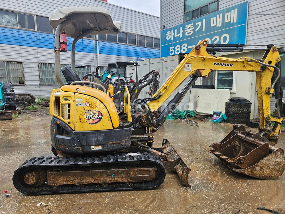 얀마 2톤 미니굴삭기 매매--4