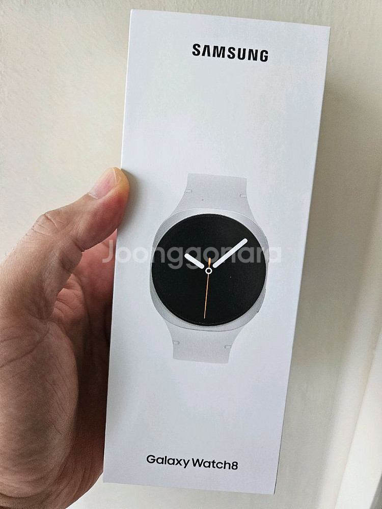 갤럭시 워치8 40mm 실버 미개봉--0