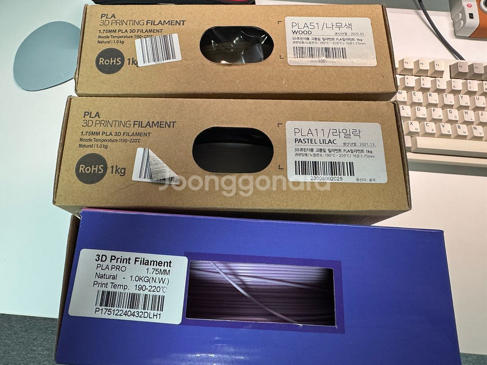 사파이어플러스 SP-5 3D프린터 + 필라멘트 4통--4
