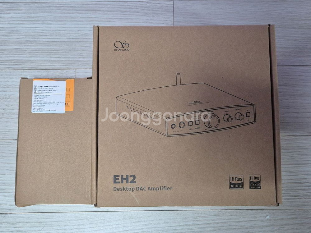 샨링 데스크탑 dac+amp EH2 실버색상--0