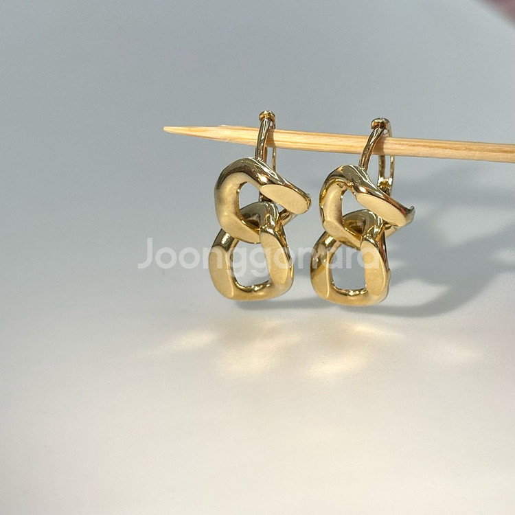 14k 체인 귀걸이--0