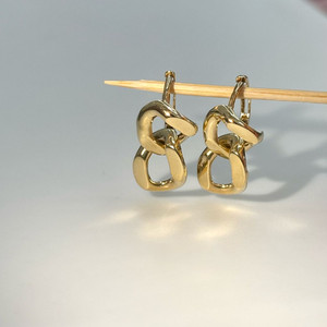 14k 체인 귀걸이