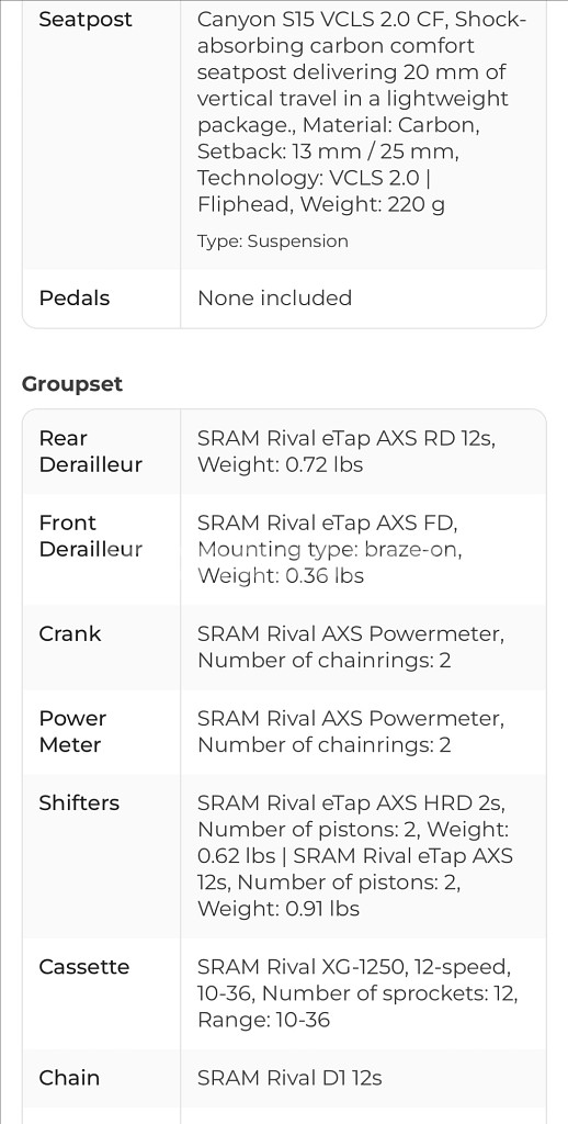 24년식 캐니언 엔듀레이스 cf slx axs m사이즈--7
