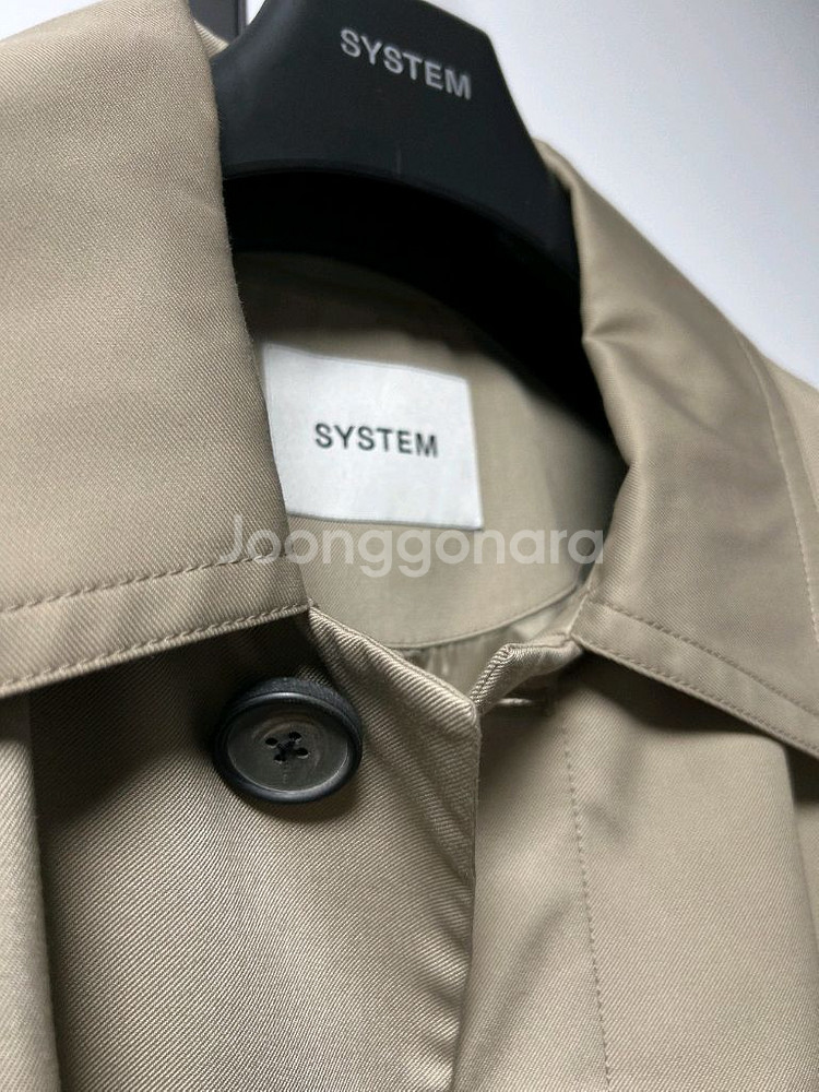 시스템옴므 트렌치 바바리--6