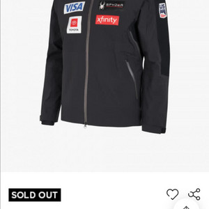 스파이더 us ski team 레플리카 3l 스키 자켓
