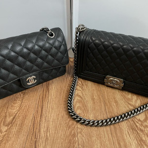 샤넬 클래식 미듐 백