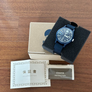 [새상품]BEAMS JAPAN 빔즈 재팬 시계 네이비