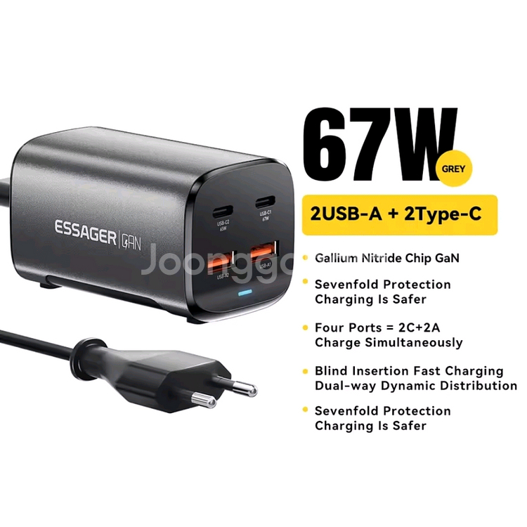 삼성 무선충전기,Toocki 140W,67W,4in1--2