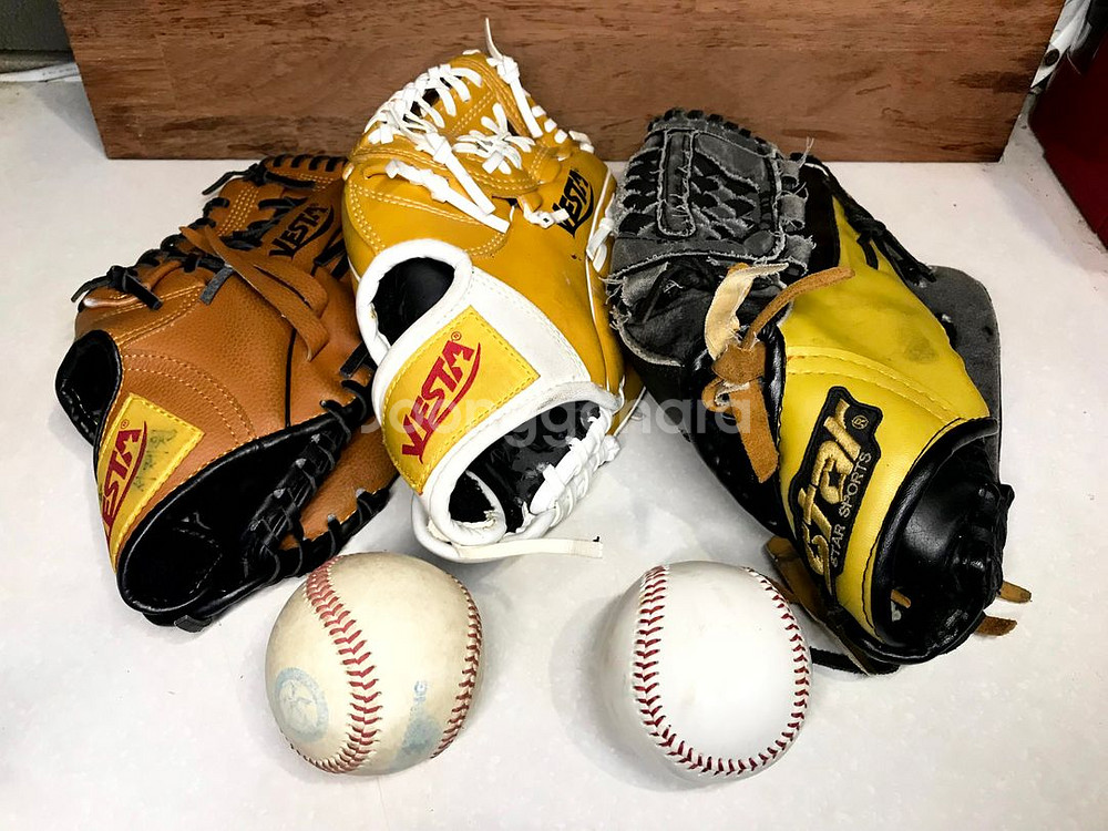 야구 글러브 (3개 일괄)--0