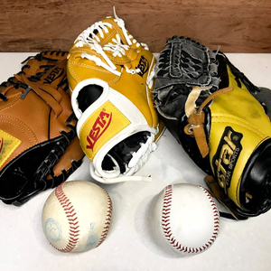 야구 글러브 (3개 일괄)