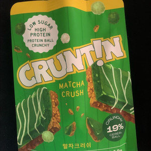 크런틴 말차맛 단백질 쉐이크 5상자