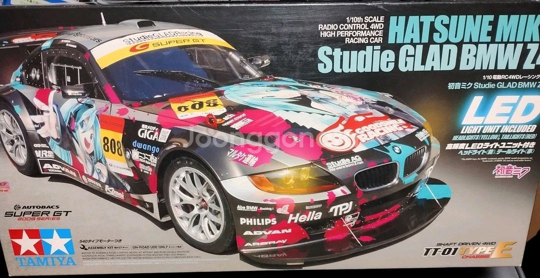 타미야 하츠네미쿠 BMW Z4 RC카 데칼--0