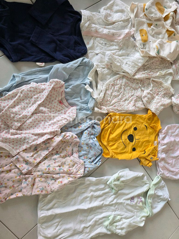 신생아~3개월 바디수트 및 의류 일괄--2