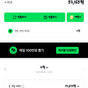 네이버포인트 53,000 포인트 팝니다