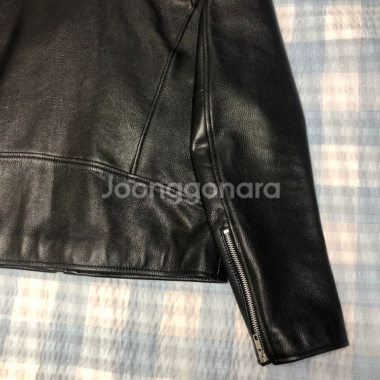 이용준 디자이너 206 옴므 염소가죽 라이더 자켓 48--6