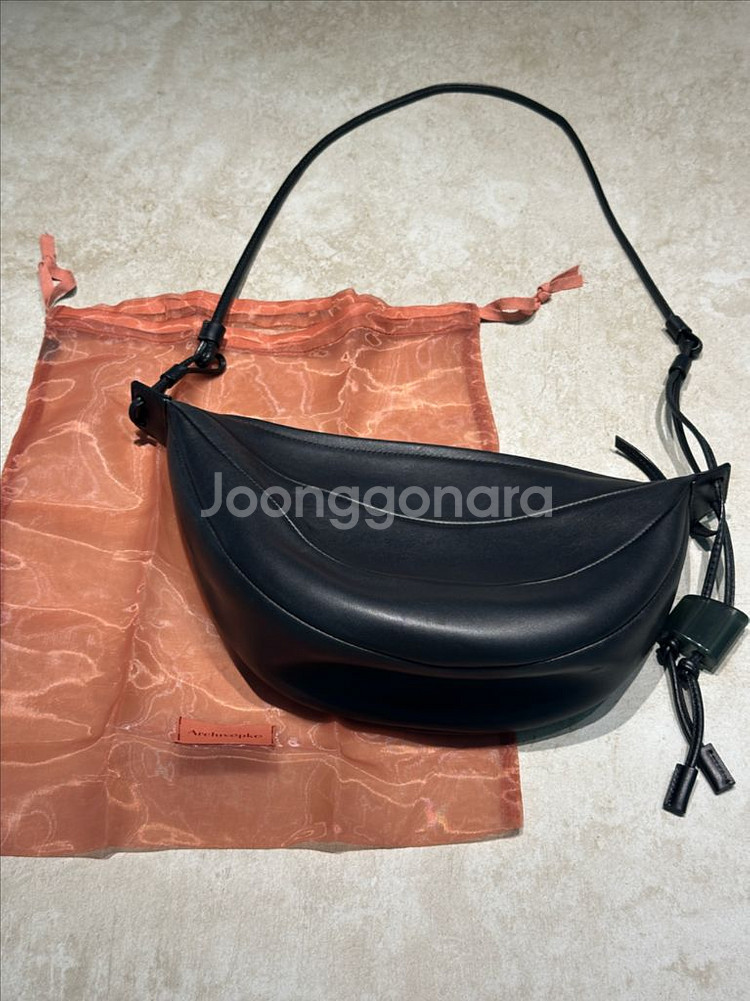 아카이브앱크 숄더백 블랙--0