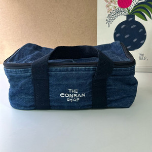 더콘란샵 데님 가방 피크닉 가방 보온 가방