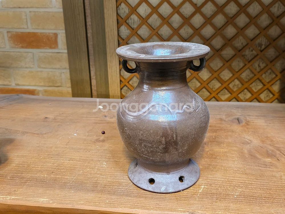 새거 향로 옹기 화병--0