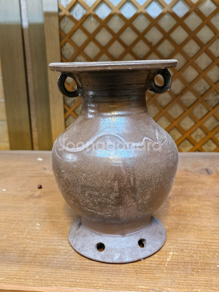 새거 향로 옹기 화병--2