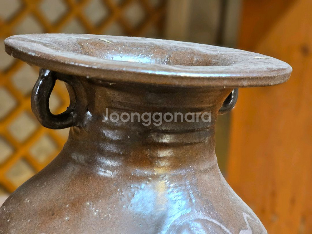 새거 향로 옹기 화병--3