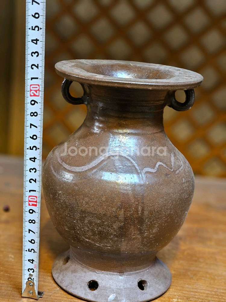 새거 향로 옹기 화병--4