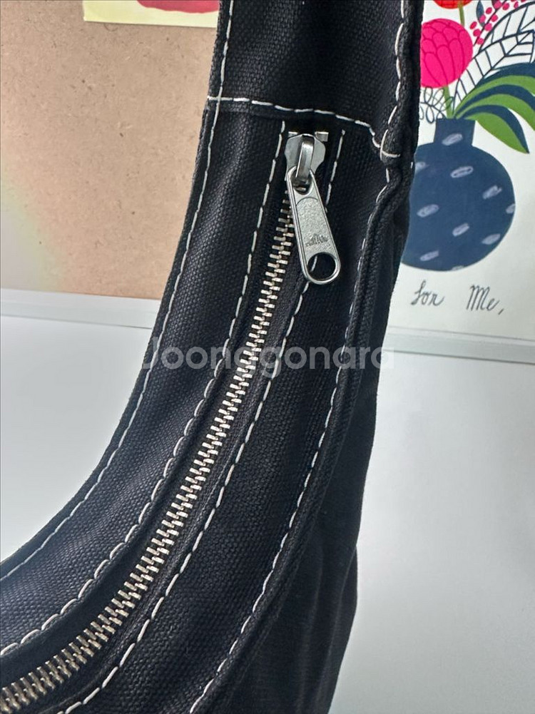 단톤 토트백 블랙--3