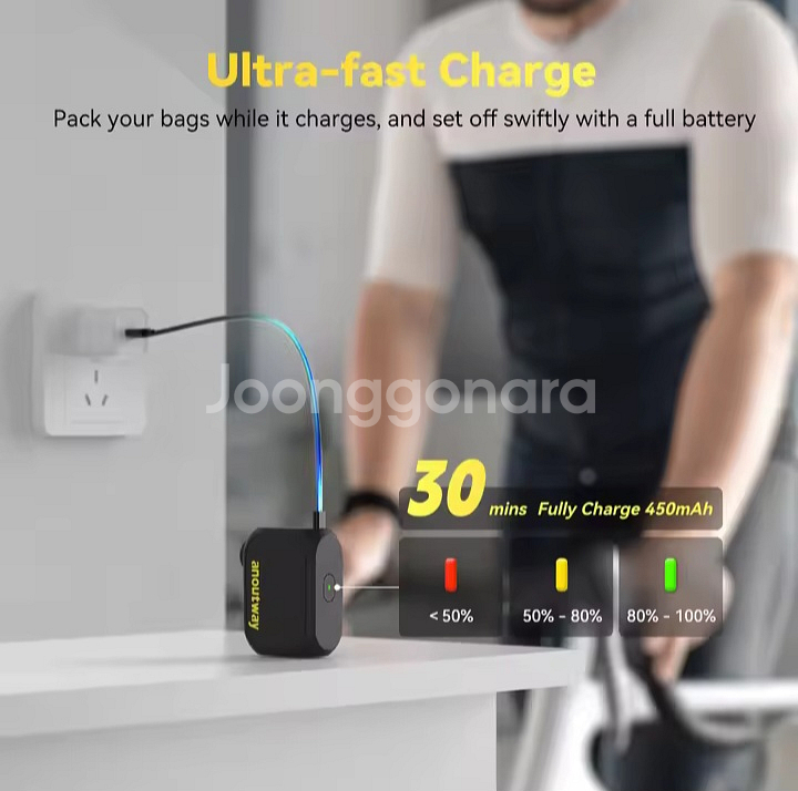 [특가새제품]신형 자전거펌프 전동펌프 공기주입기 차--4