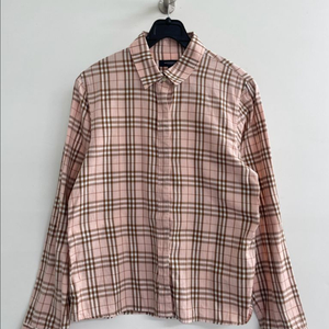 버버리 체크 셔츠(핑크)