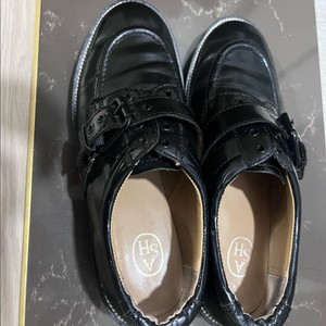 ASH 여성 블랙 키높이 단화