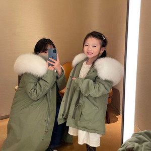 라미데일리 폭스 야상 키즈s사이즈