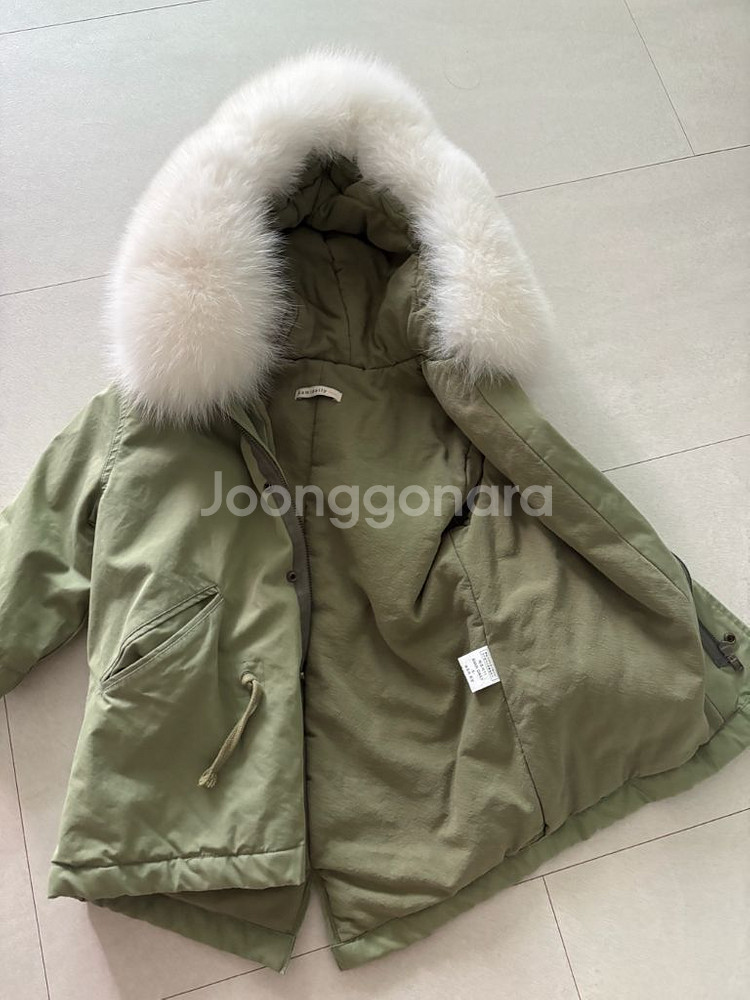 라미데일리 폭스 야상 키즈s사이즈--5