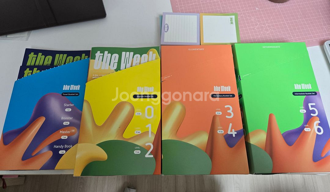 더위크 영어 일본어 학습지--0