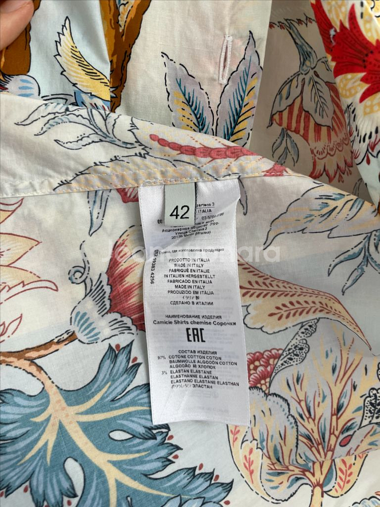 에트로 페이즐리 여성 셔츠--6