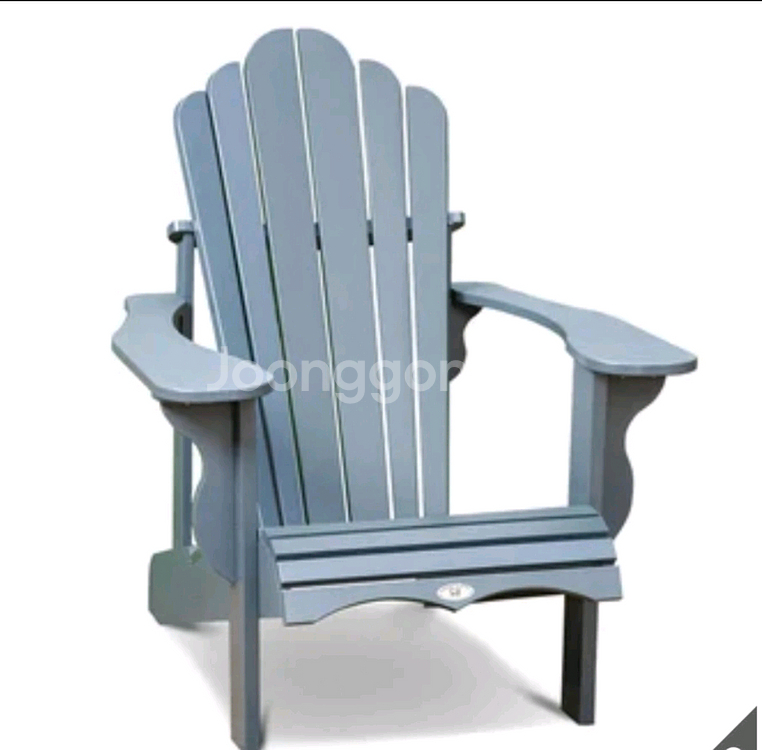 애디론댁 야외용 의자, 회색(새상품)--1