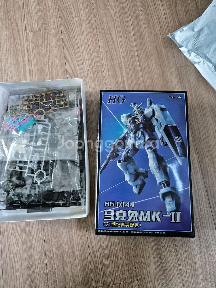 중국제 HG 마크투 MK-II 1/144 건담 프라모델--0