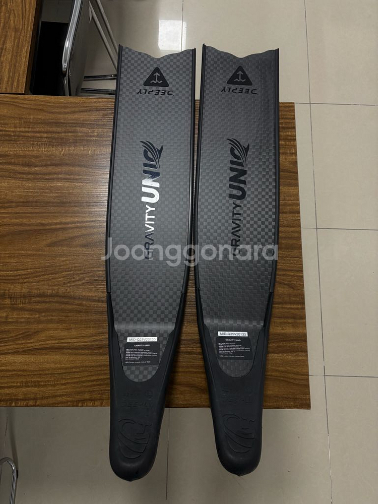 디플리 그래비티 유니크 프리다이빙 카본 롱핀 L--3