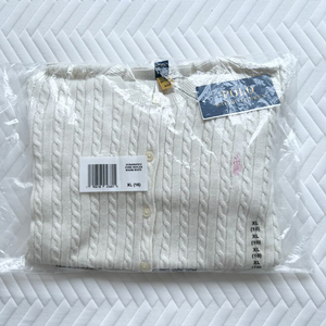 [새상품] 폴로 랄프로렌 걸즈 케이블 가디건 XL 이미지