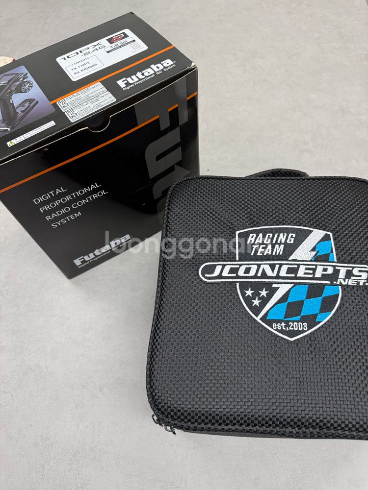 RC 후타바 10px 송수신기 셋트 및 보관용가방--0