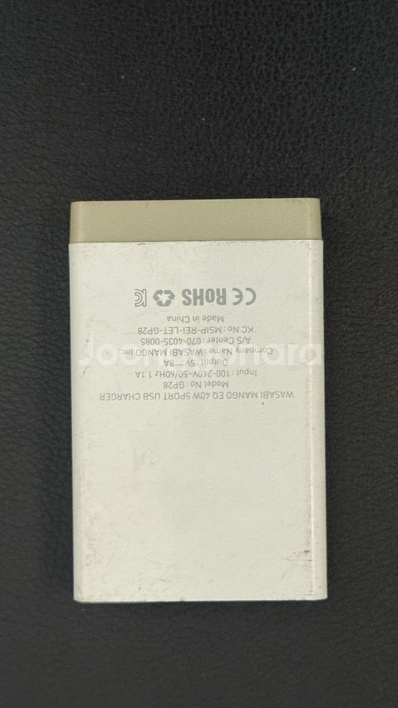 와사비망고 40W USB 충전기--1