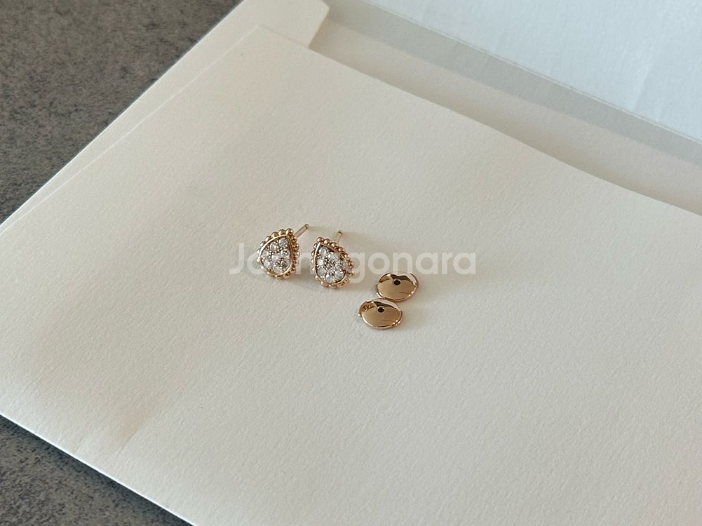 부쉐론 쎄뻥 보헴 귀걸이 XS 로즈골드--1