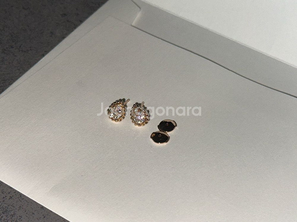 부쉐론 쎄뻥 보헴 귀걸이 XS 로즈골드--2