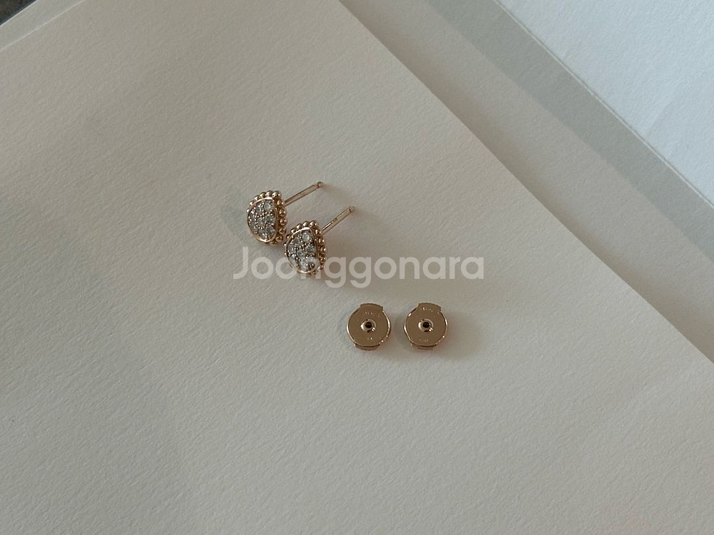 부쉐론 쎄뻥 보헴 귀걸이 XS 로즈골드--4