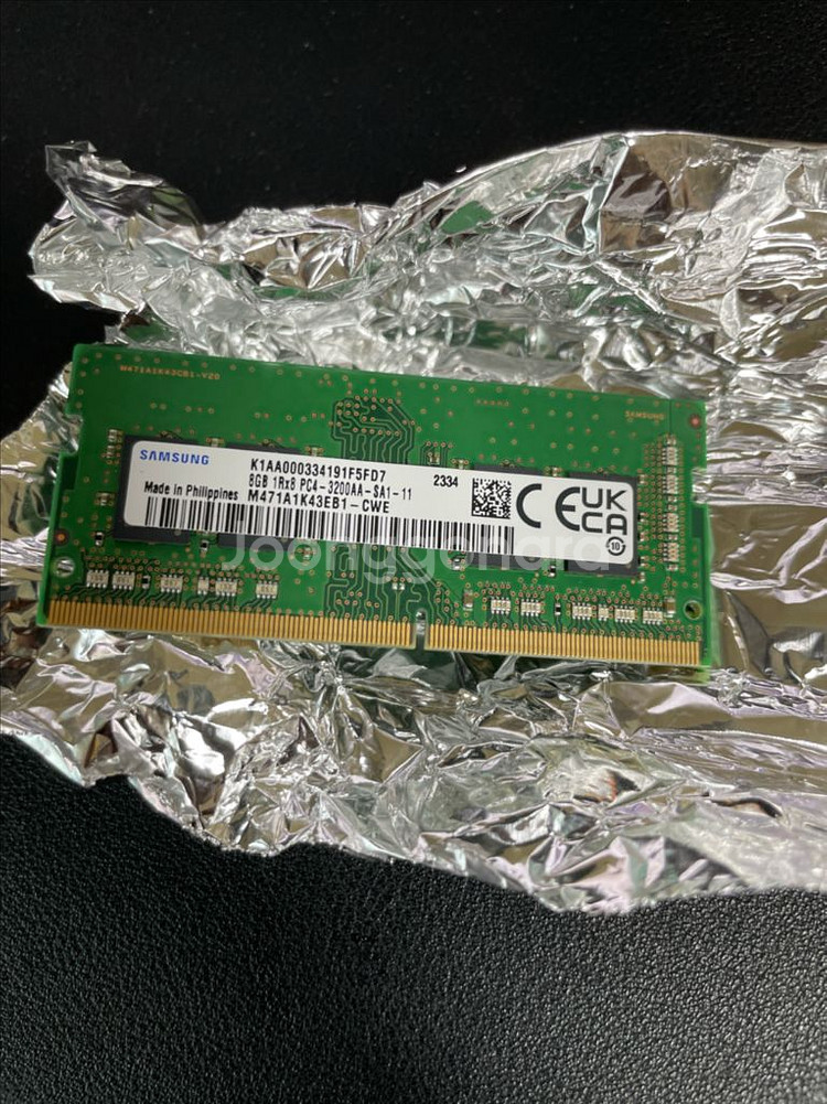 노트북 삼성 DDR4 8GB 3200MHz RAM--0