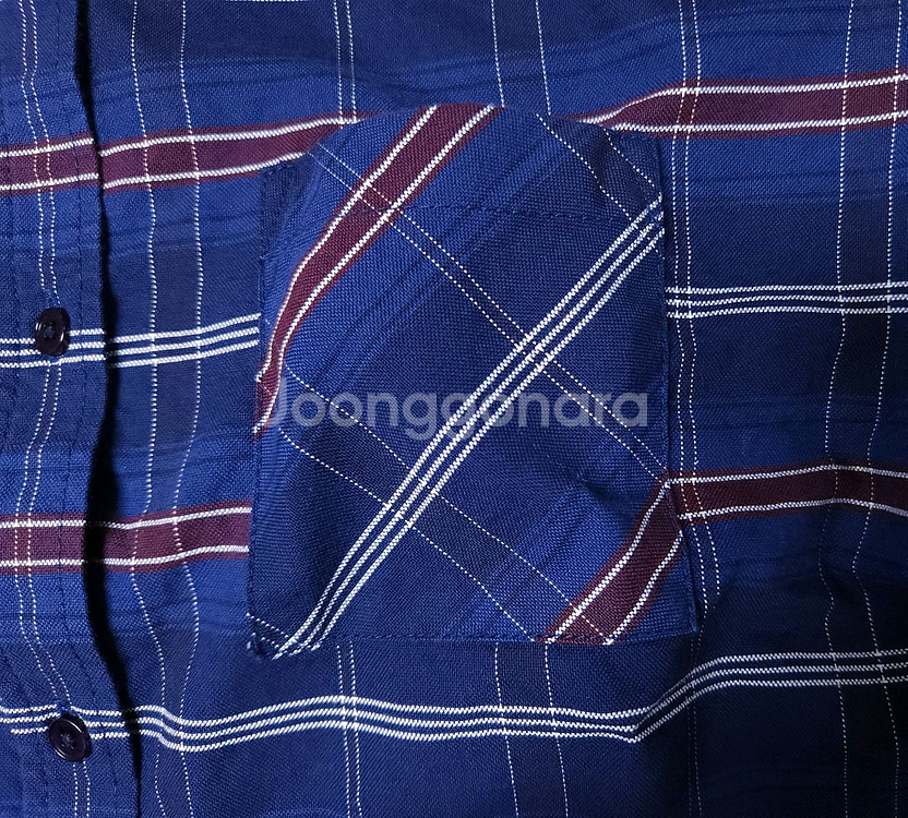 에잇세컨즈 여성 긴팔 체크셔츠 (유빈 체크셔츠)--4