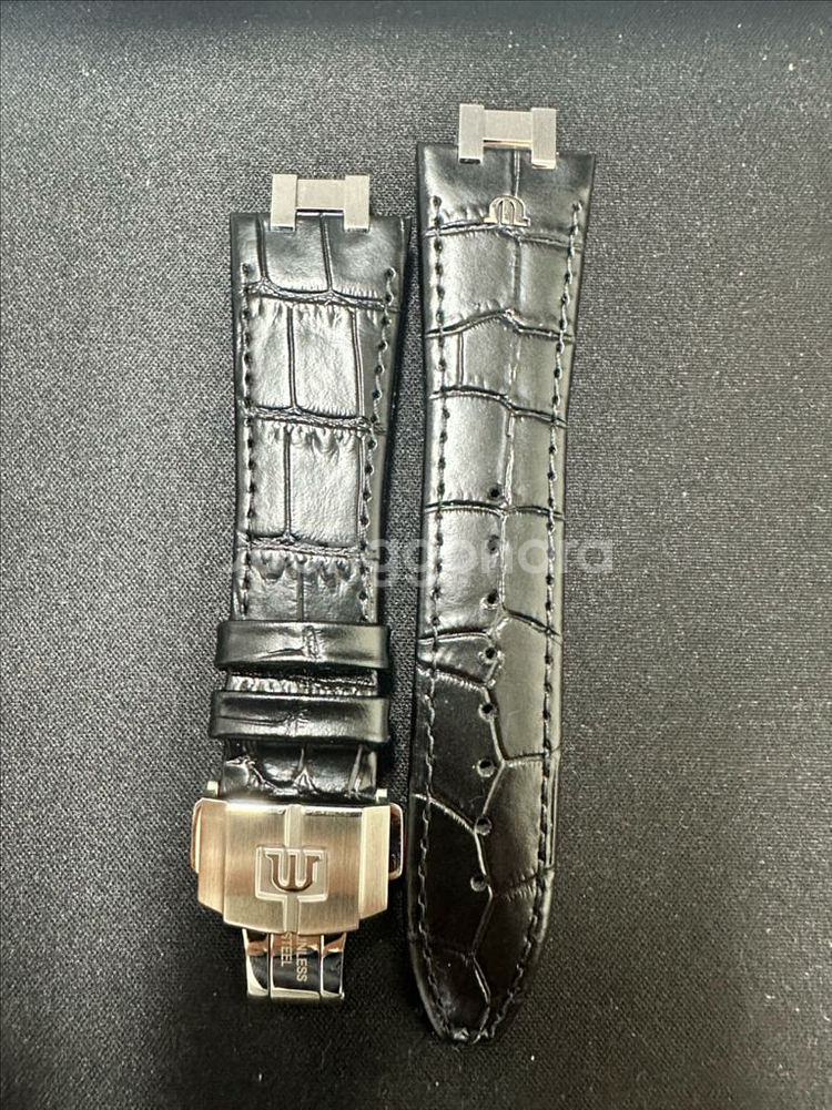 모리스라크로와 정품 가죽스트랩--0