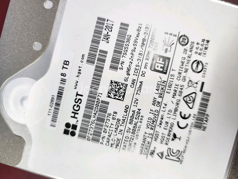 SAS HDD 8TB 15만원에 팝니다--3