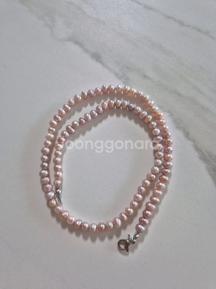 담수진주목걸이--0