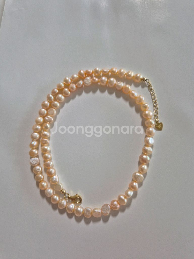 담수진주목걸이--2
